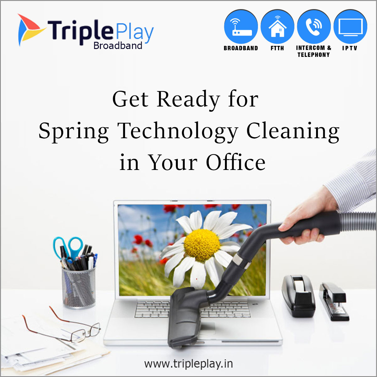 Get Ready for Spring Technology Cleaning in Your Office